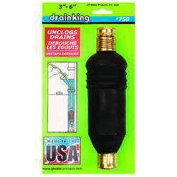 GT Water Products Drain King Drain Unclogger 11 in. L X 3 to 6 in. D
