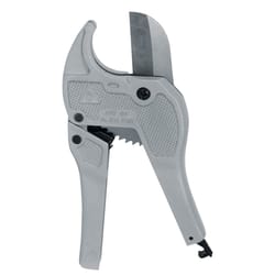 General Tools Professional 1-5/8 in. Plastic Pipe and Hose Cutter Gray