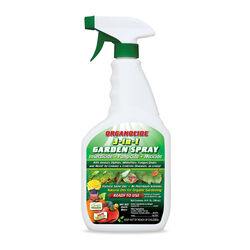 Organocide 3-in-1 Garden Spray Organic Liquid Insect, Disease & Mite Control 24 oz