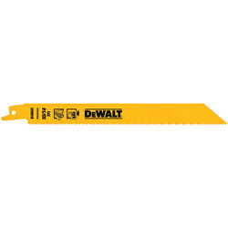 DeWalt Bi-Metal Reciprocating Saw Blade 10/14 TPI 5 pk