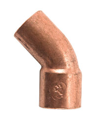 Nibco Inc 1/2 in. Sweat T X 1/2 in. D Sweat Copper 45 Degree Elbow