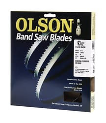 Olson 93.5 in. L X 0.3 in. W X 0.02 in. thick T Carbon Steel Band Saw Blade 6 TPI Skip teeth 1 p