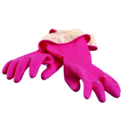 Casabella Latex Cleaning Gloves M Pink 1 pk