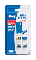 Kreg Steel Shelf Pin Jig Blue 1 pc