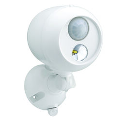 Mr. Beams Motion-Sensing Battery Powered LED White Spotlight