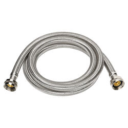 Ace 3/4 in. Hose Thread T X 3/4 in. D Hose Thread 48 in. Braided Stainless Steel Supply Line