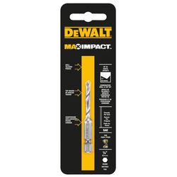 DeWalt High Speed Steel SAE Drill and Tap Bit 10-24 UNC 1 each