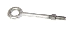 Baron 3/8 in. S X 2-1/2 in. L Hot Dipped Galvanized Steel Eyebolt Nut Included