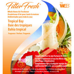 Web Tropical Bay Scent Air Freshener 0.8 oz Gel