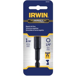 Irwin Impact Performance Series 1/4 in. Metric Lobular Power Nut Driver 1-7/8 in. L 1 pc
