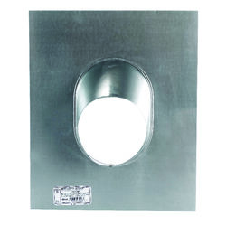 Selkirk 5 in. D Aluminum/Galvanized Steel Adjustable Roof Flashing