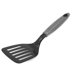 Chef Craft 3 in. W X 11 in. L Black/Gray Nylon Slotted Turner