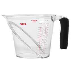 OXO Good Grips 4 Cup Plastic Clear Angled Measuring Cup