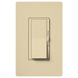 Lutron Diva Ivory 600 W 3-Way Dimmer Switch 1 pk