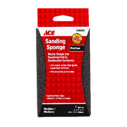 Ace 5 in. L X 3 in. W X 1 in. T 80 Grit Medium Extra Large Sanding Sponge