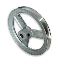 Chicago Die Cast 6 in. D Zinc Single V Grooved Pulley