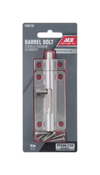 Ace 4 in. L Polished Stainless Steel Heavy Duty Barrel Bolt 1 pk