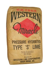 Western Miracle Type S Hydrated Lime 50 lb
