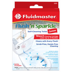 Fluidmaster Flush N' Sparkle No Scent Continuous Toilet Cleaning System 1 Liquid