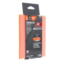 Ace Premium 5 in. L X 4-1/2 in. W X .2 in. T 120 Grit Medium Sanding Sponge