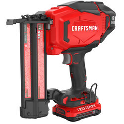 Craftsman 20V MAX Cordless 18 Ga. Brad Nailer Kit