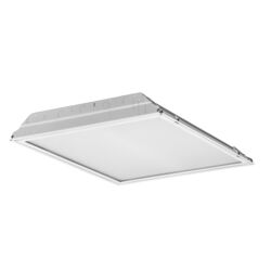 Lithonia Lighting 35 W LED Troffer Fixture 3-1/4 in. H X 24 in. W X 24 in. L