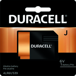 Duracell Alkaline J 6 V Medical Battery 1 pk