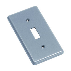 Carlon Rectangle Thermoplastic 1 gang Switch Cover For 1 Toggle Switch
