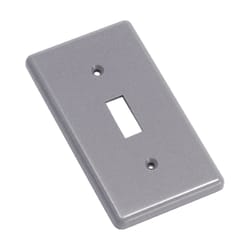 Carlon Rectangle Thermoplastic 1 gang Switch Cover For 1 Toggle Switch