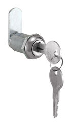 Prime-Line Chrome Gray Steel Cabinet/Drawer Lock