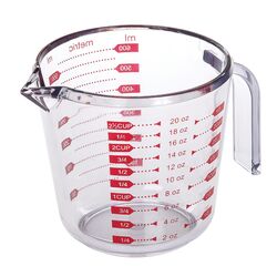 Progressive Prepworks 2.5 cups Plastic Clear Measuring Cup