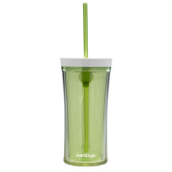 Contigo 16 oz Autoclose Shake & Go Citron BPA Free Double Wall Tumbler