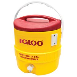 Igloo Industrial Water Cooler 3 gal Red/Yellow
