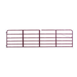 Tarter 50 in. H X 1.75 in. W 16 ft. Steel Tube Gate