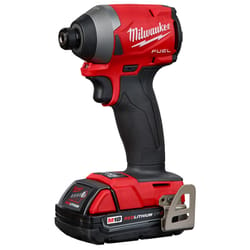 Milwaukee M18 FUEL 18 V 1/4 in. Cordless Brushless Impact Driver Kit (Battery & Charger)