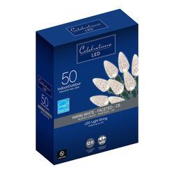 Celebrations C6 Clear/Warm White 50 ct String Christmas Lights 12.25 ft.