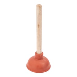 LDR Toilet Plunger 8 in. L X 4 in. D
