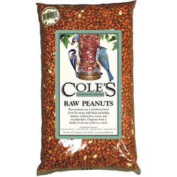 Cole's Assorted Species Raw Peanuts Wild Bird Food 5 lb