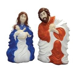 Union Products Multicolored Nativity Blow Mold Set Christmas Decoration