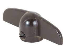 Prime-Line 2.8 in. L Die-Cast Brown Zinc Universal Casement Tee Handles 1 pk