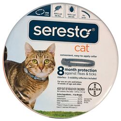 Bayer Seresto Solid Cat Flea and Tick Collar Flumethrin 0.44 oz