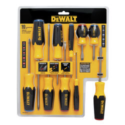 DeWalt 10 pc Screw Starter Set Assorted in.