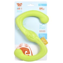 West Paw Zogoflex Green Bumi Synthetic Rubber Dog Tug Toy Large in.