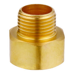 Ace 3/4 in. FHT x 1/2 in. MPT Brass Threaded Female/Male Hose Adapter