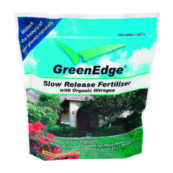 GreenEdge 6-2-0 Slow Release Nitrogen Lawn & Garden Fertilizer For All Grasses 1000 sq ft 15 cu in