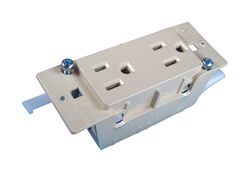 US Hardware 15 amps RV Duplex Receptacle 1 pk