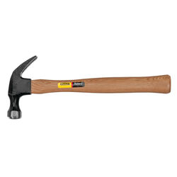Stanley 7 oz Smooth Face Nailing Curved Claw Hammer 4-3/8 in. Wood Handle