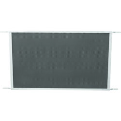 Prime-Line White Aluminum Screen Door Grille 1 pk
