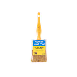 Wooster Amber Fong 2-1/2 in. W Flat Oil-Based Paint Brush