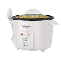 Black and Decker White 16 cups Programmable Rice Cooker